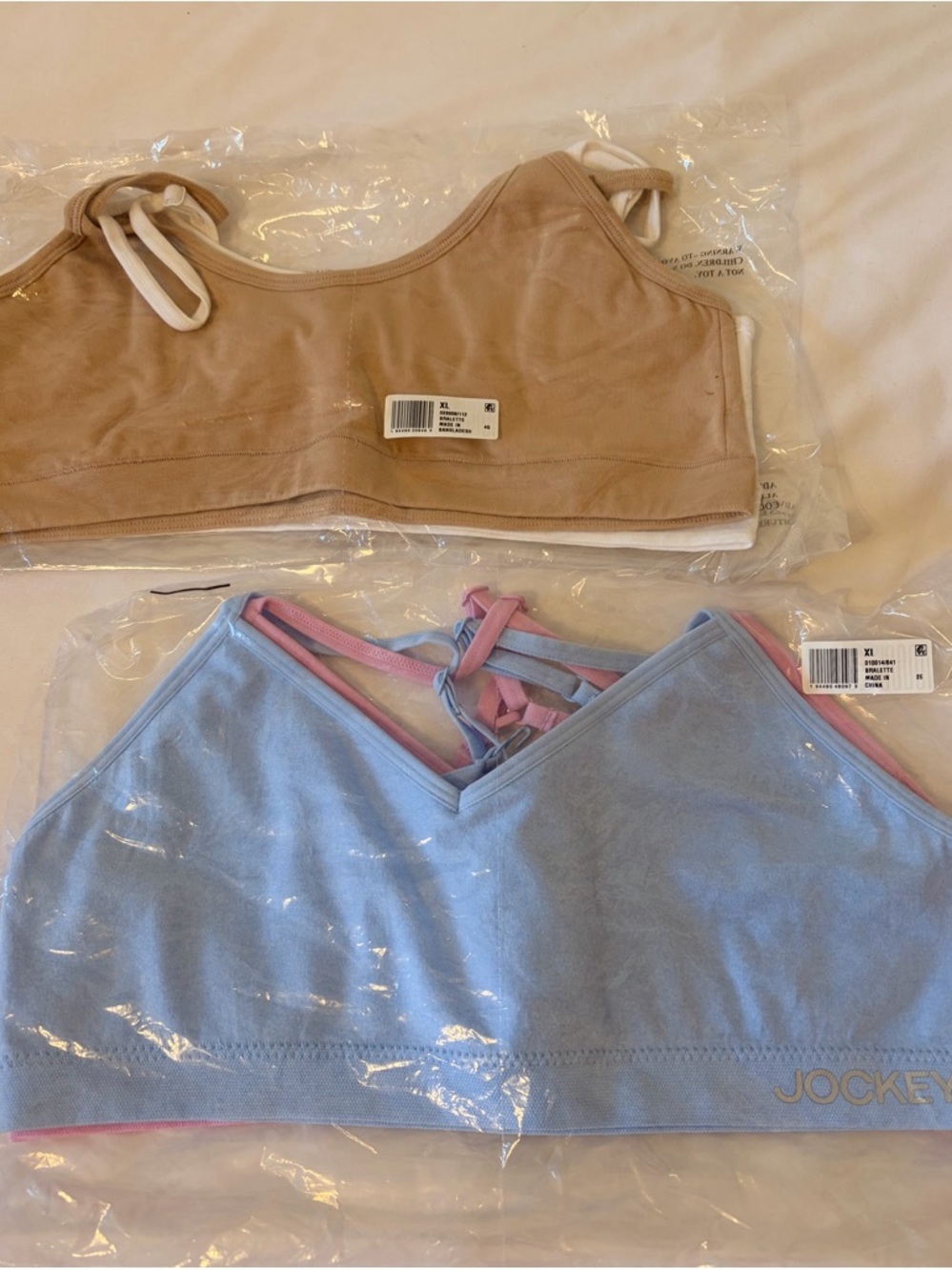 Jockey Bralette Set
